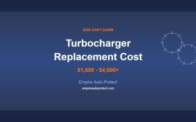 How Much Does a Turbocharger Replacement Cost in 2026?