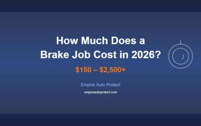 How Much Does a Brake Job Cost in 2026?