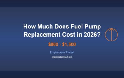How Much Does Fuel Pump Replacement Cost in 2026?