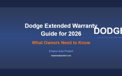 Dodge Extended Warranty: What Owners Need to Know (2026)