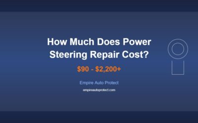 How Much Does Power Steering Repair Cost in 2026?