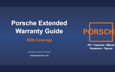 Porsche Extended Warranty: What Owners Need to Know (2026)