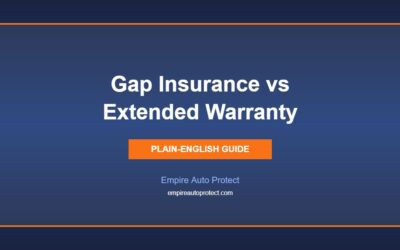 Gap Insurance vs Extended Warranty: What’s the Difference? (2026)