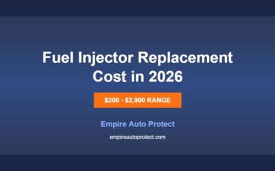 How Much Does Fuel Injector Replacement Cost in 2026?