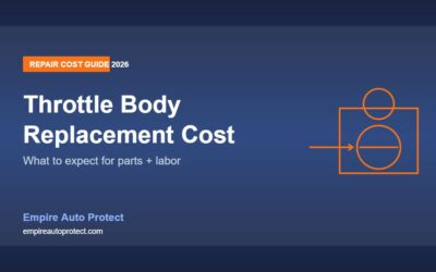 Throttle Body Replacement Cost in 2026: What to Expect