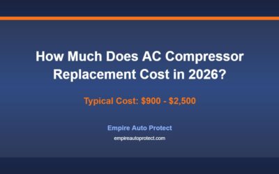How Much Does AC Compressor Replacement Cost in 2026?