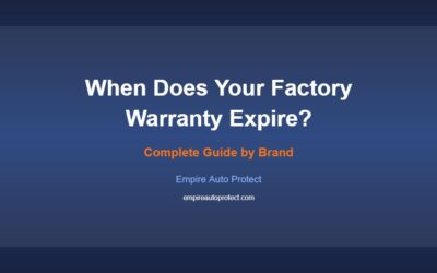 When Does Your Factory Car Warranty Expire? A Guide by Brand (2026)