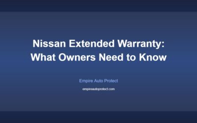Nissan Extended Warranty: What Owners Need to Know (2026)