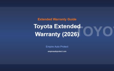 Toyota Extended Warranty: What Owners Need to Know (2026)