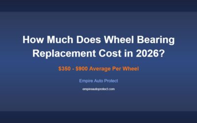How Much Does Wheel Bearing Replacement Cost in 2026?