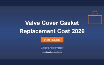 How Much Does Valve Cover Gasket Replacement Cost in 2026?