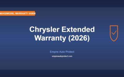 Chrysler Extended Warranty: What Owners Need to Know (2026)