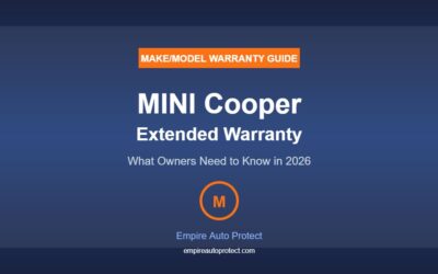 MINI Cooper Extended Warranty: What Owners Need to Know (2026)