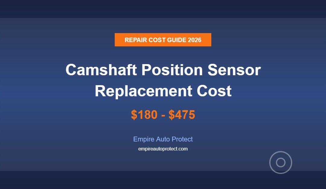 Camshaft Position Sensor Replacement Cost in 2026