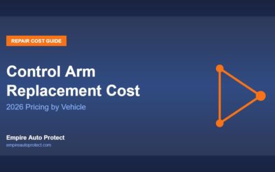 How Much Does Control Arm Replacement Cost in 2026?