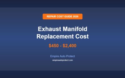 How Much Does Exhaust Manifold Replacement Cost in 2026?