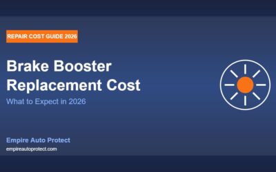How Much Does Brake Booster Replacement Cost in 2026?