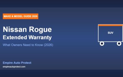 Nissan Rogue Extended Warranty: What Owners Need to Know (2026)