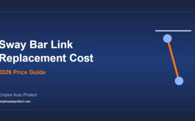 How Much Does Sway Bar Link Replacement Cost in 2026?