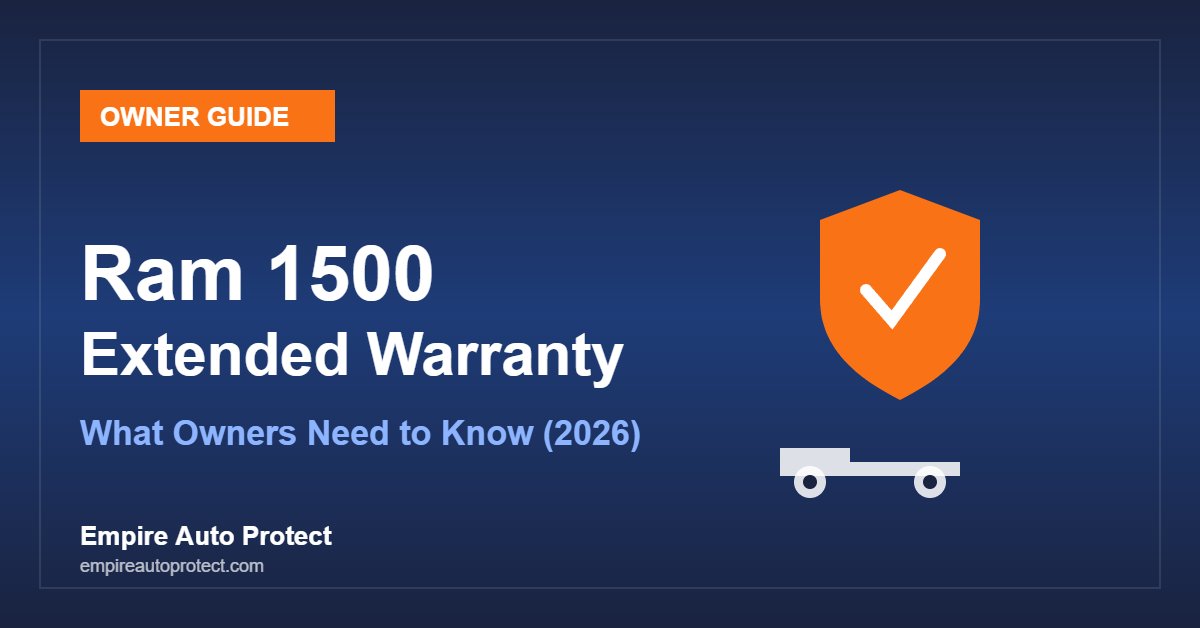 Ram 1500 Extended Warranty (2026) | Empire Auto Protect
