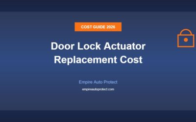 How Much Does Door Lock Actuator Replacement Cost in 2026?