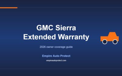 GMC Sierra Extended Warranty: What Owners Need to Know (2026)
