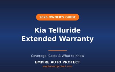 Kia Telluride Extended Warranty: What Owners Need to Know (2026)