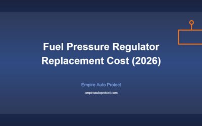 How Much Does Fuel Pressure Regulator Replacement Cost in 2026?