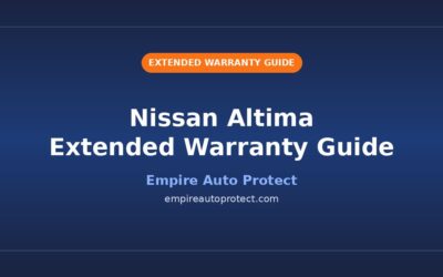 Nissan Altima Extended Warranty: What Owners Need to Know (2026)