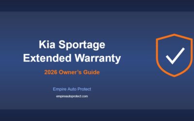 Kia Sportage Extended Warranty: What Owners Need to Know (2026)