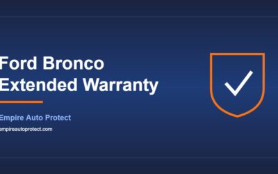 Ford Bronco Extended Warranty: What Owners Need to Know (2026)