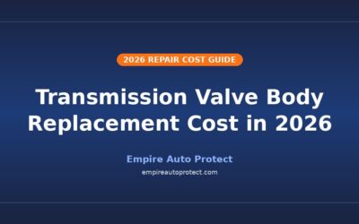 How Much Does Transmission Valve Body Replacement Cost in 2026?