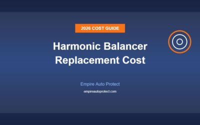 How Much Does Harmonic Balancer Replacement Cost in 2026?