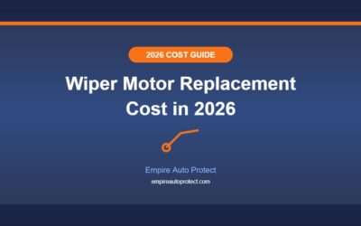 How Much Does Wiper Motor Replacement Cost in 2026?