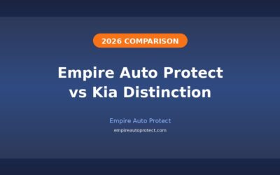 Empire Auto Protect vs Kia Distinction: 2026 Comparison