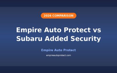 Empire Auto Protect vs Subaru Added Security: 2026 Comparison
