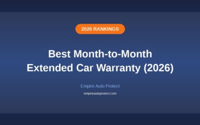 Best Month-to-Month Extended Car Warranty Plans (2026)