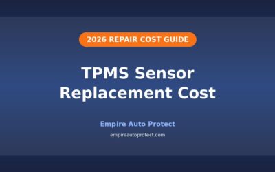 How Much Does TPMS Sensor Replacement Cost in 2026?