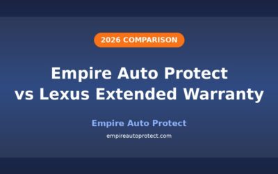 Empire Auto Protect vs Lexus Extended Warranty: 2026 Comparison