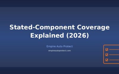 What Is Stated-Component Coverage? 2026 Warranty Guide