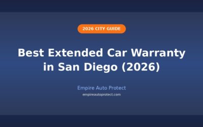 Best Extended Car Warranty in San Diego (2026)