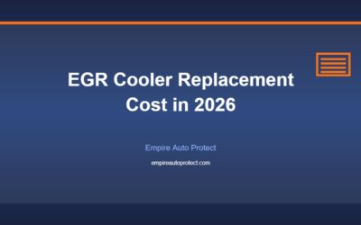 How Much Does EGR Cooler Replacement Cost in 2026?